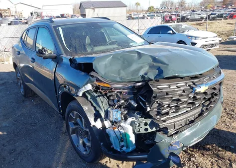 2025 Chevrolet Trax Fwd Lt from USA, damaged, VIN KL77LHEPXSC343049